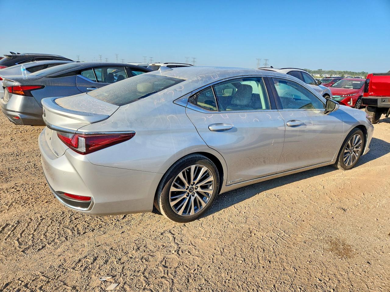 2020 Lexus Es 300h Серебряный vin: 58AD21B11LU008973