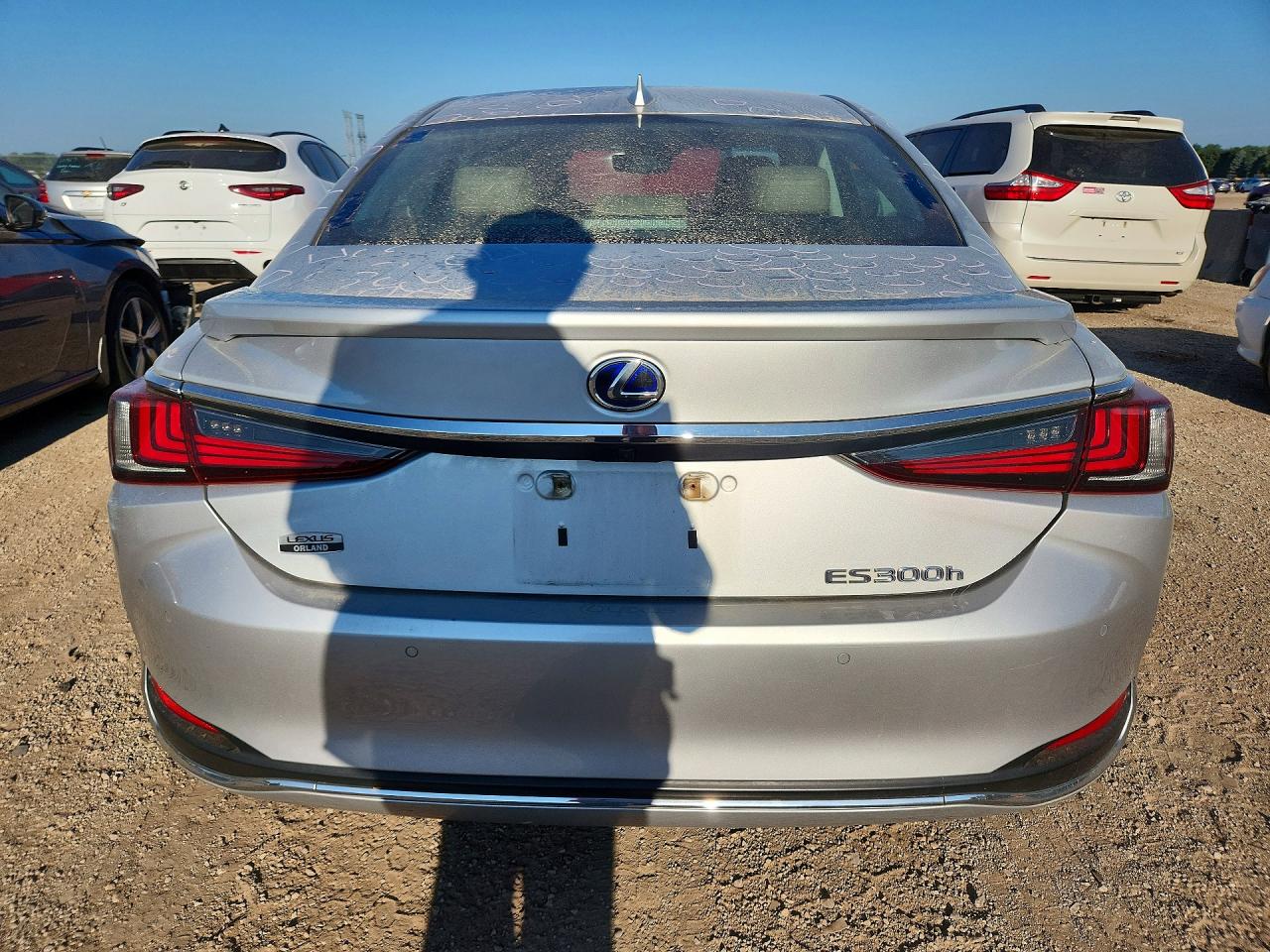 2020 Lexus Es 300h Серебряный vin: 58AD21B11LU008973