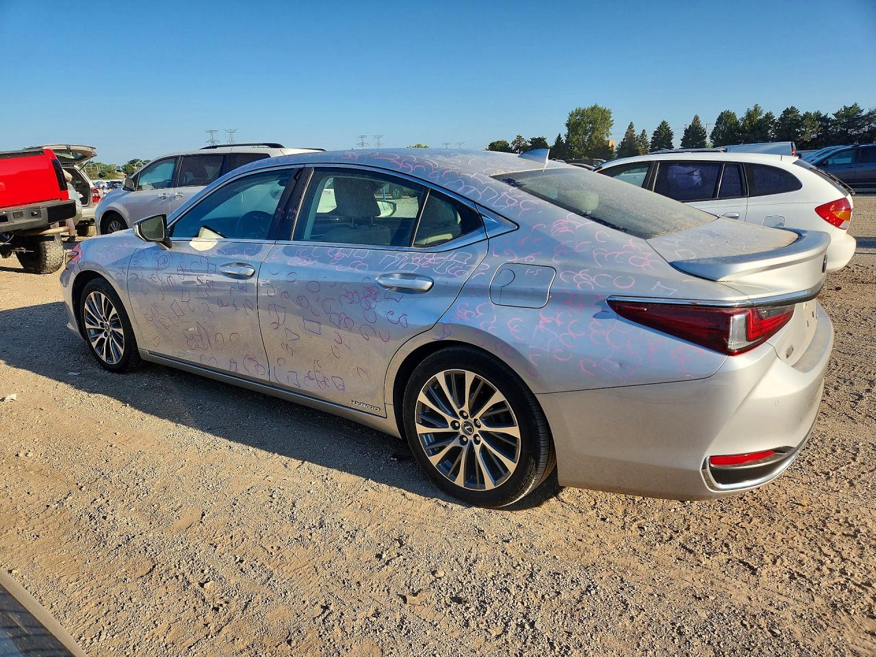 2020 Lexus Es 300h Серебряный vin: 58AD21B11LU008973