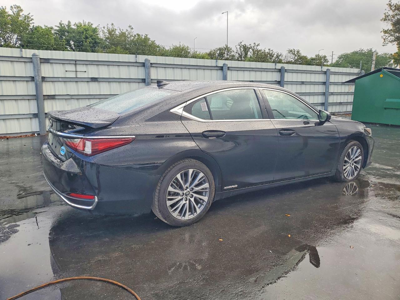 2020 Lexus Es 300h Base Black vin: 58AD21B13LU009056