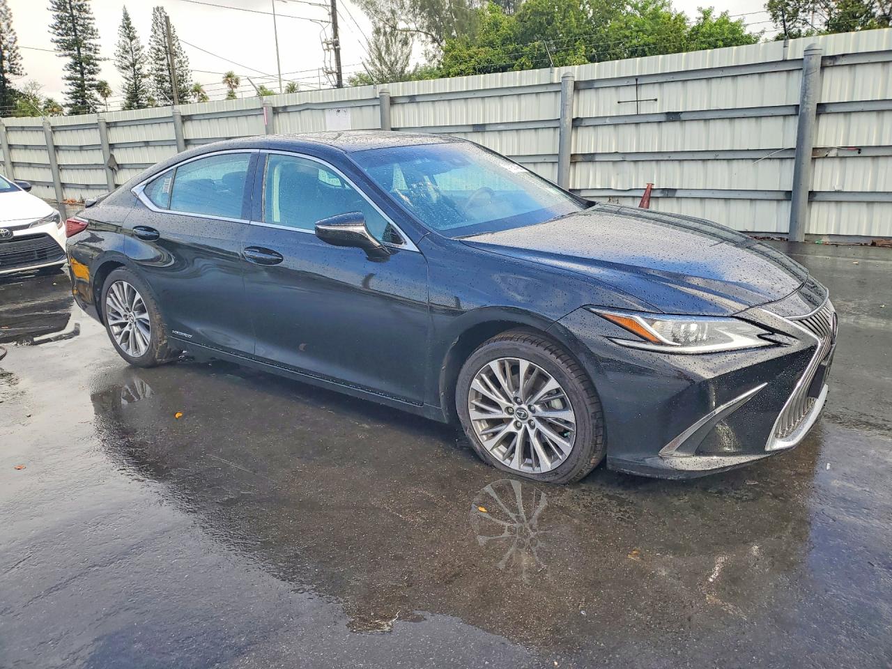 2020 Lexus Es 300h Base Black vin: 58AD21B13LU009056