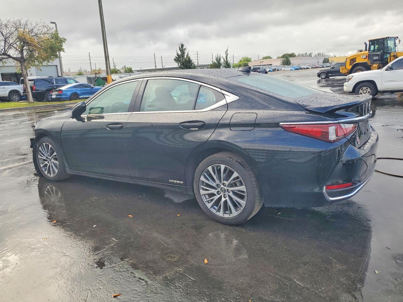 2020 Lexus Es 300h Base Black vin: 58AD21B13LU009056
