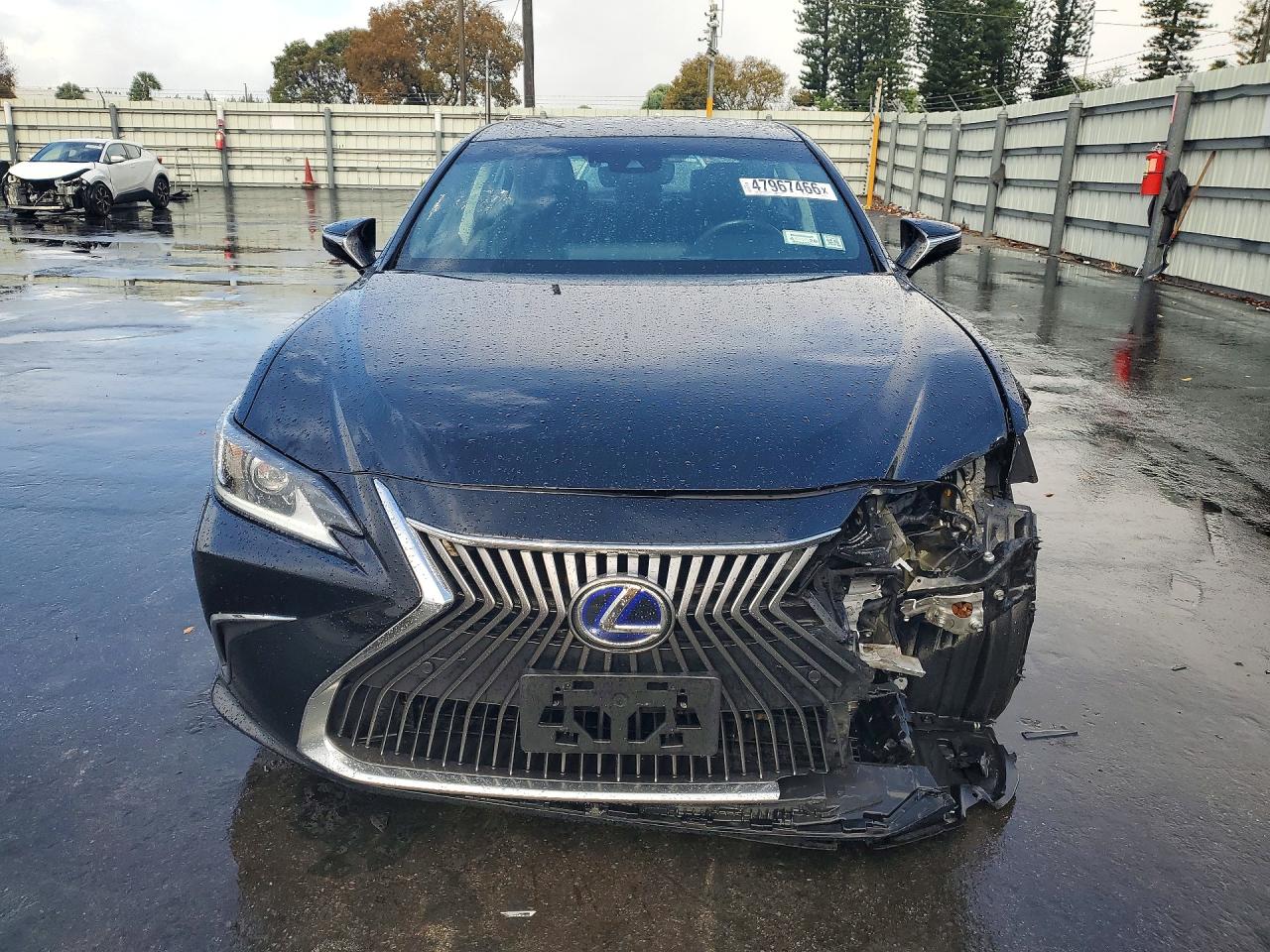 2020 Lexus Es 300h Base Black vin: 58AD21B13LU009056