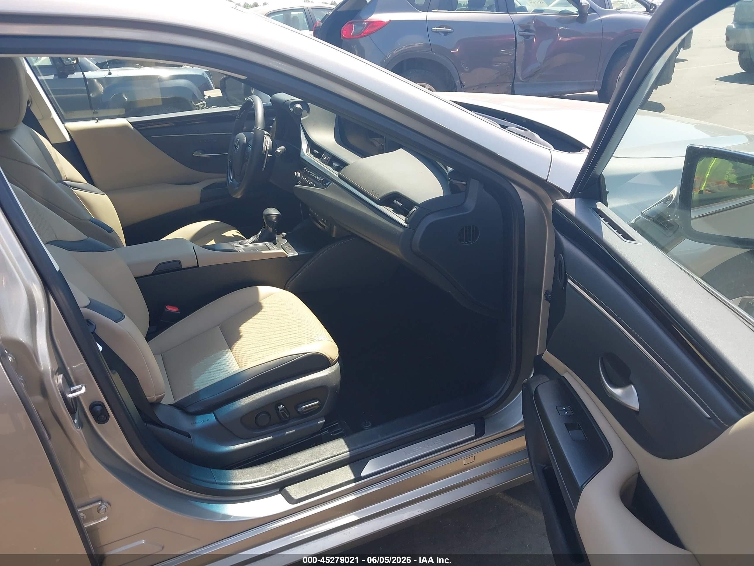 2020 Lexus Es 300h   Gray vin: 58AD21B13LU011700