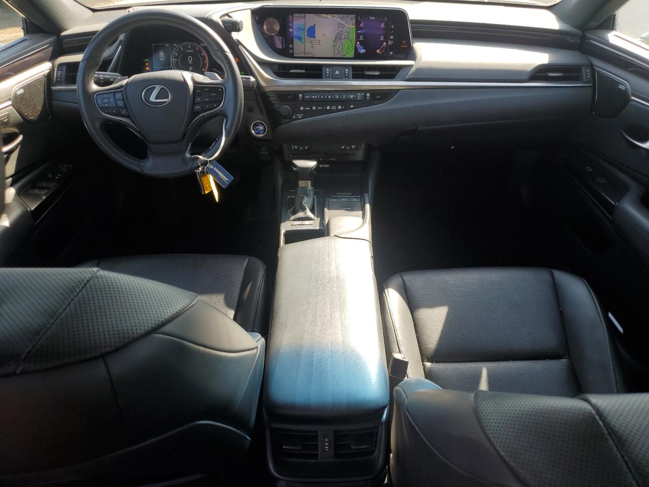 2020 Lexus Es 300h Black vin: 58AD21B17LU008976