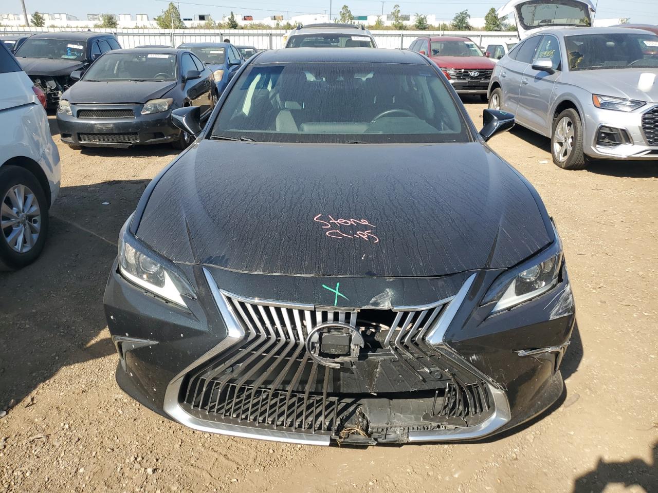 2020 Lexus Es 300h Black vin: 58AD21B17LU008976