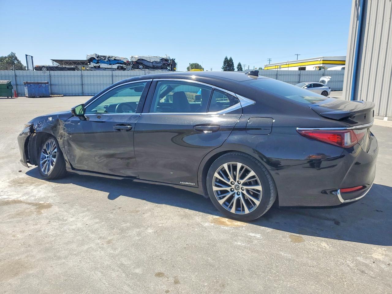 2020 Lexus Es 300h Black vin: 58AD21B19LU011314