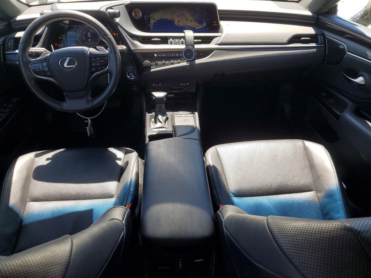 2020 Lexus Es 300h Black vin: 58AD21B19LU011314