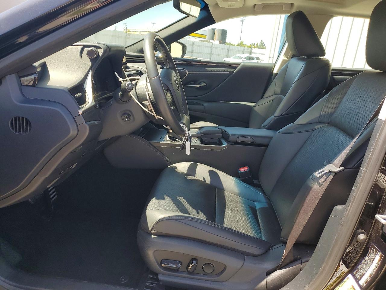2020 Lexus Es 300h Black vin: 58AD21B19LU011314
