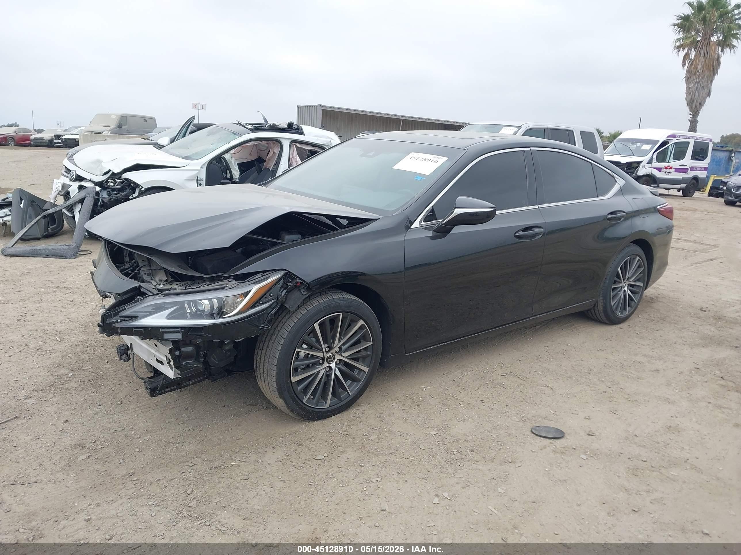 2025 Lexus Es 300h Black vin: 58ADA1C10SU057940