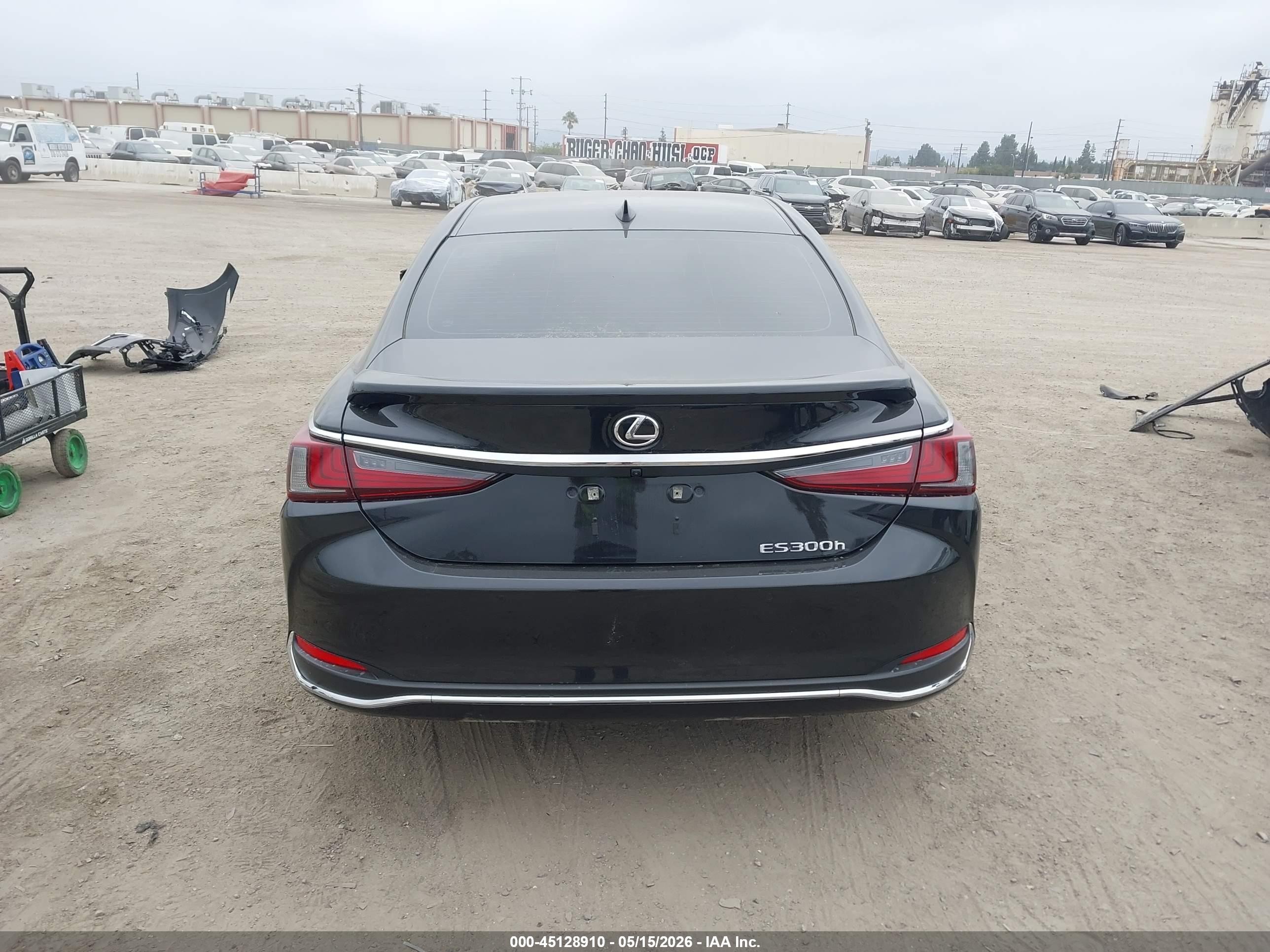 2025 Lexus Es 300h Black vin: 58ADA1C10SU057940