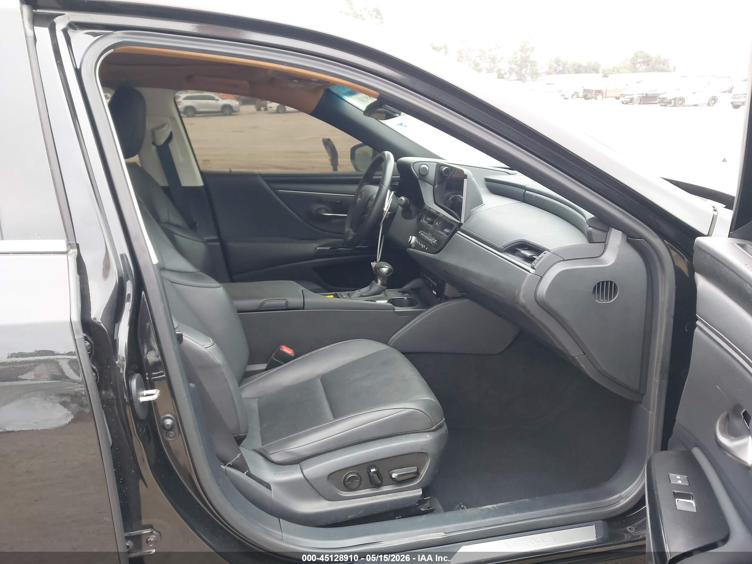 2025 Lexus Es 300h Black vin: 58ADA1C10SU057940