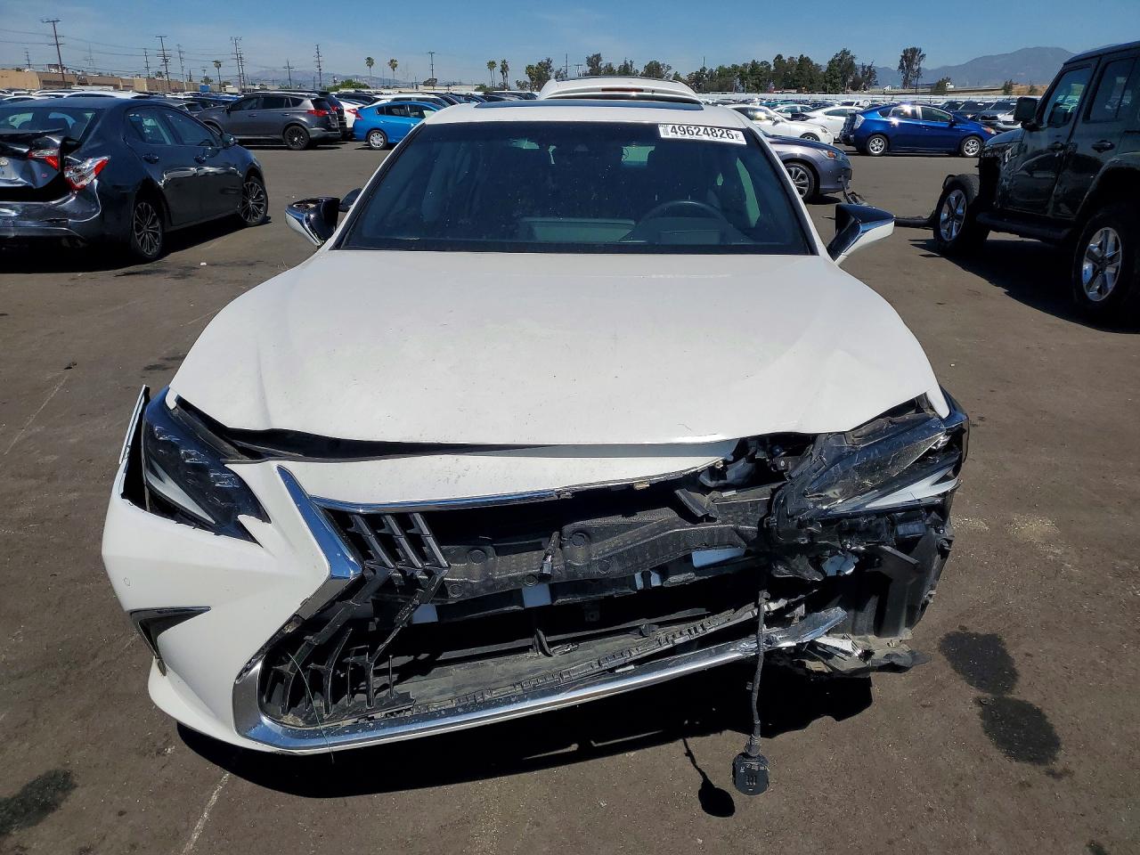 2024 Lexus Es 300h Base White vin: 58ADA1C12RU037845