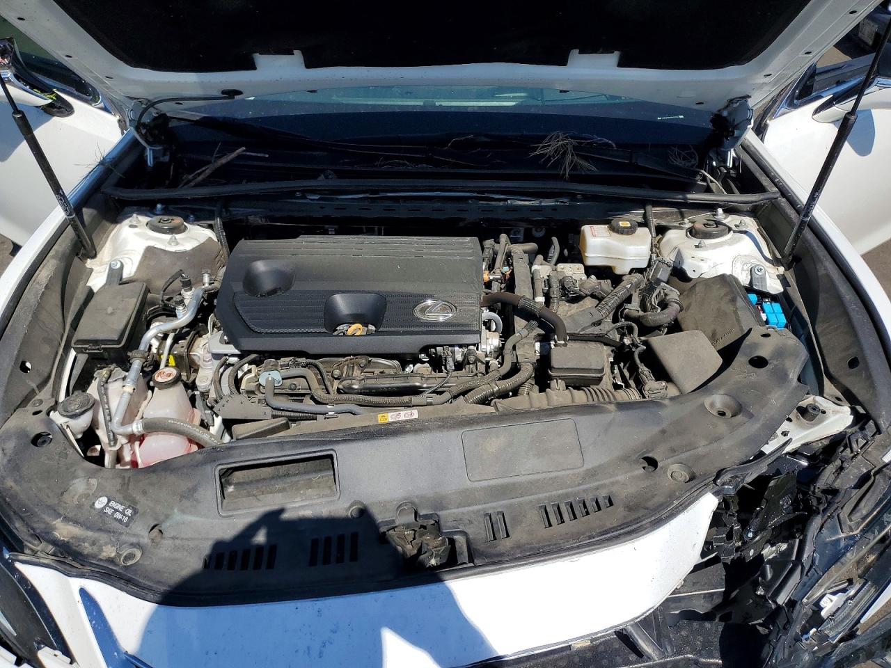 2024 Lexus Es 300h Base White vin: 58ADA1C12RU037845