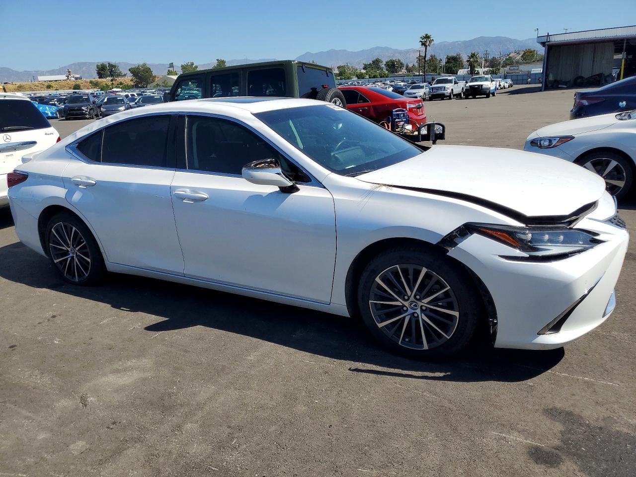 2024 Lexus Es 300h Base White vin: 58ADA1C12RU037845