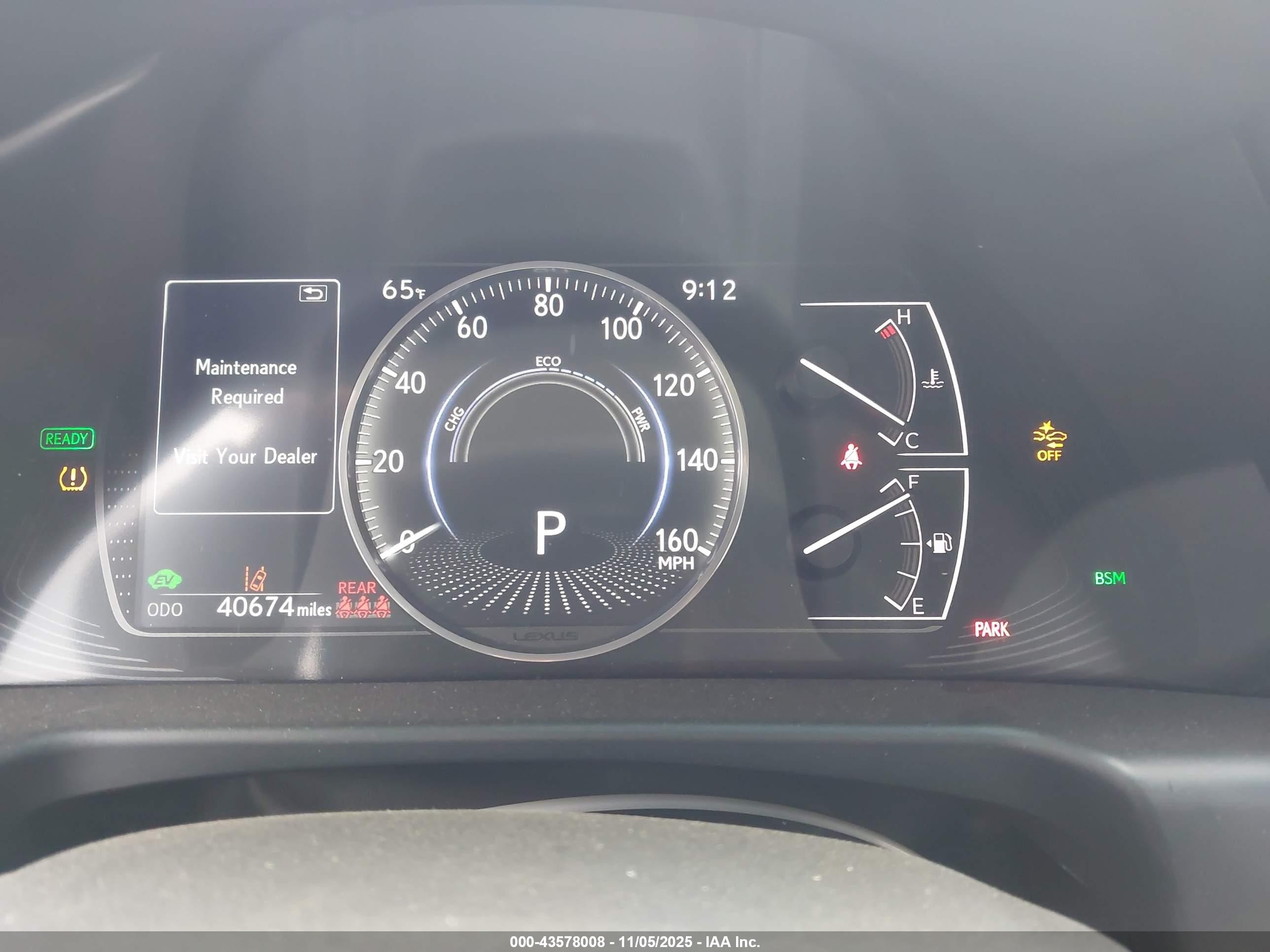 2024 Lexus Es 300h   Black vin: 58ADA1C12RU049090
