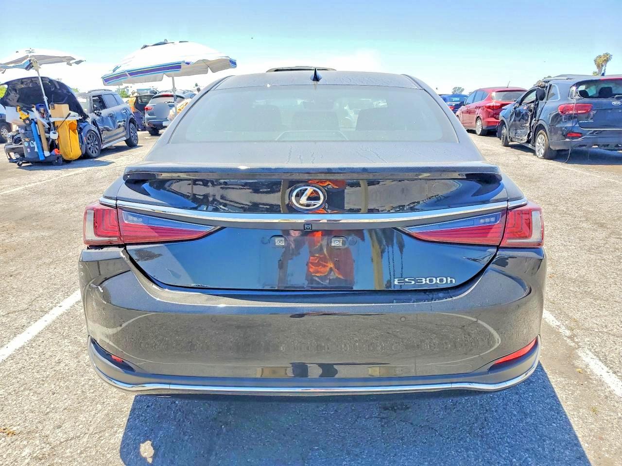 2025 Lexus Es 300h Base Black vin: 58ADA1C12SU072004