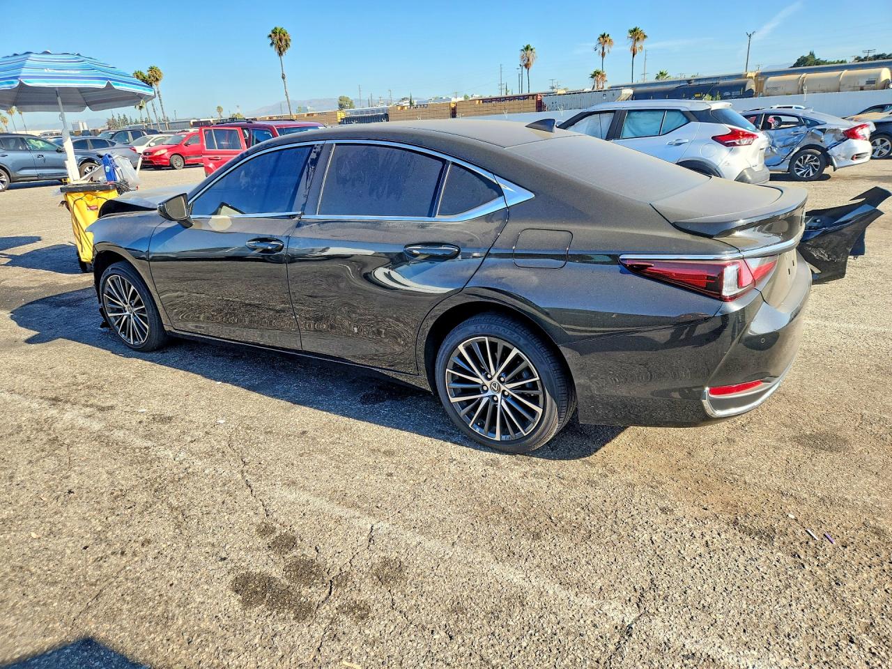 2025 Lexus Es 300h Base Black vin: 58ADA1C16SU075679