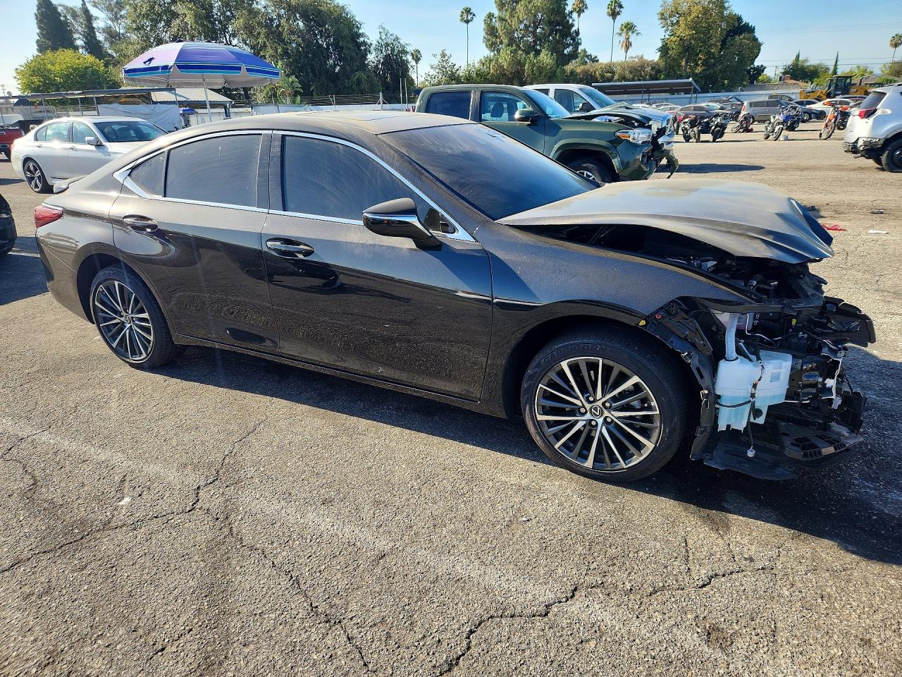 2025 Lexus Es 300h Base Black vin: 58ADA1C16SU075679