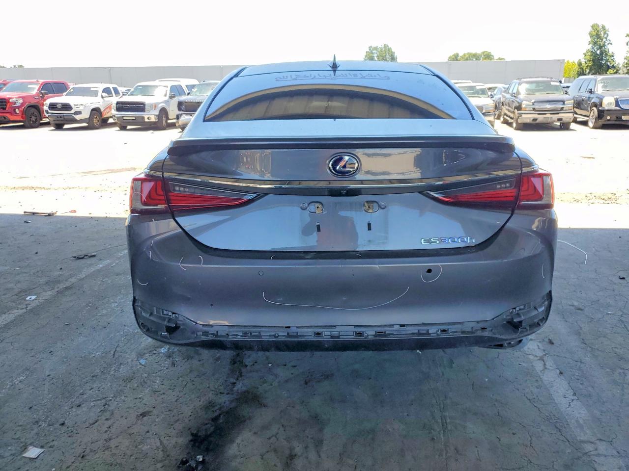 2021 Lexus Es 300h Gray vin: 58ADA1C17MU002176