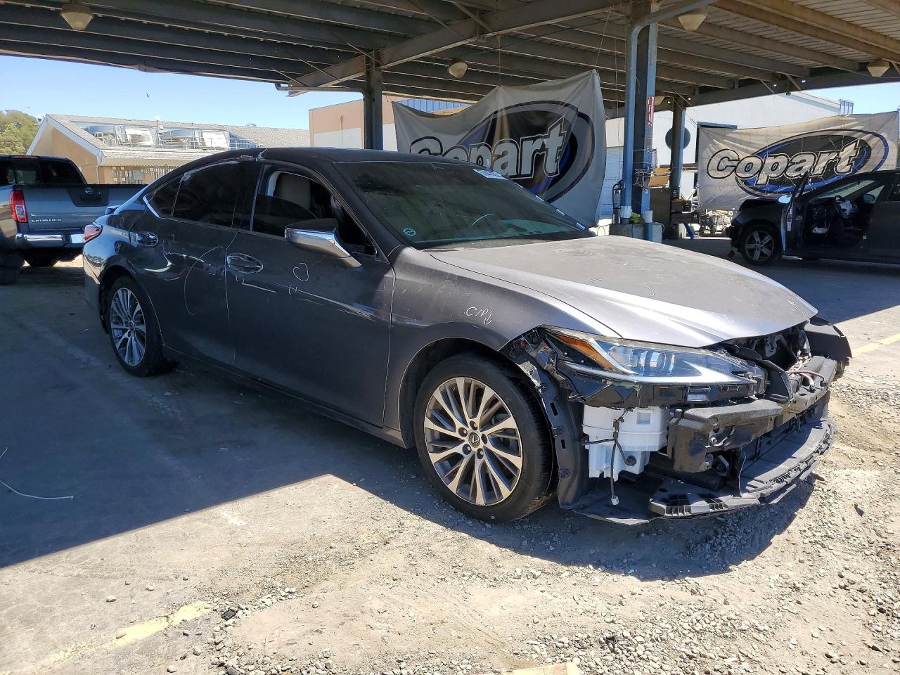 2021 Lexus Es 300h Gray vin: 58ADA1C17MU002176