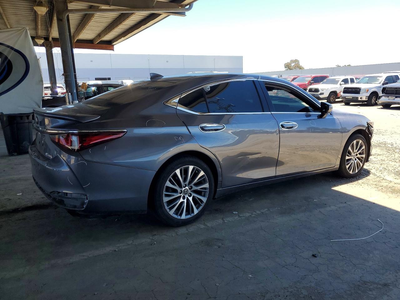 2021 Lexus Es 300h Gray vin: 58ADA1C17MU002176