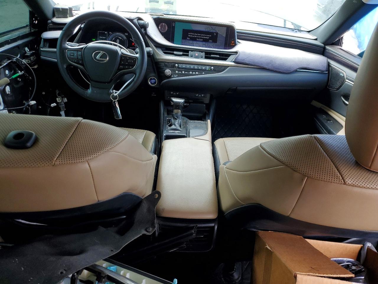 2021 Lexus Es 300h Gray vin: 58ADA1C17MU002176