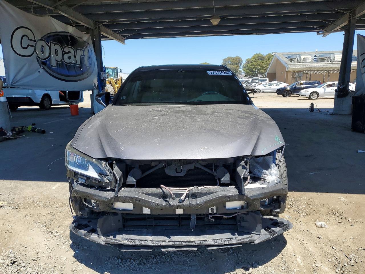 2021 Lexus Es 300h Gray vin: 58ADA1C17MU002176