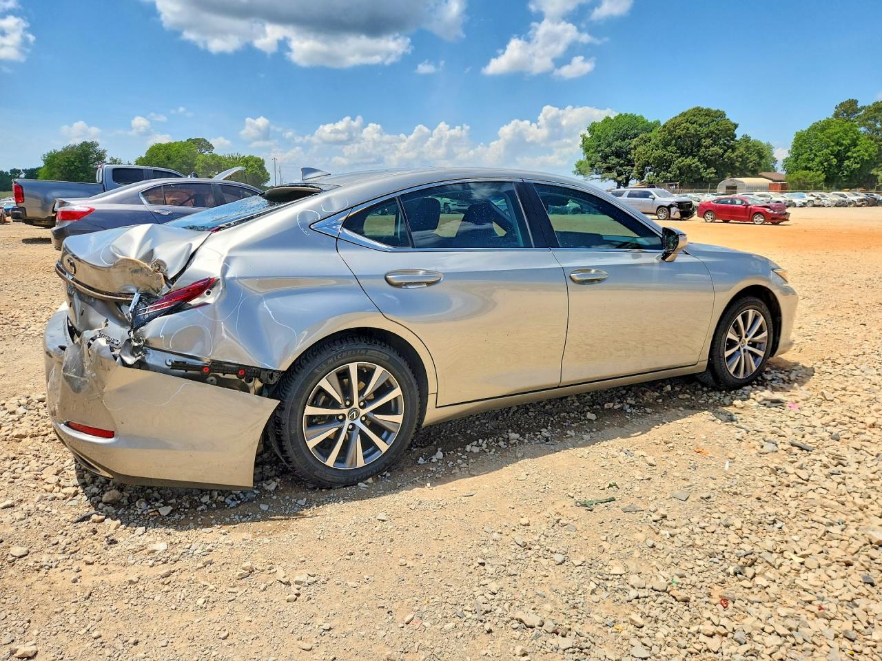 2020 Lexus Es 350 Серебряный vin: 58ADZ1B13LU062612