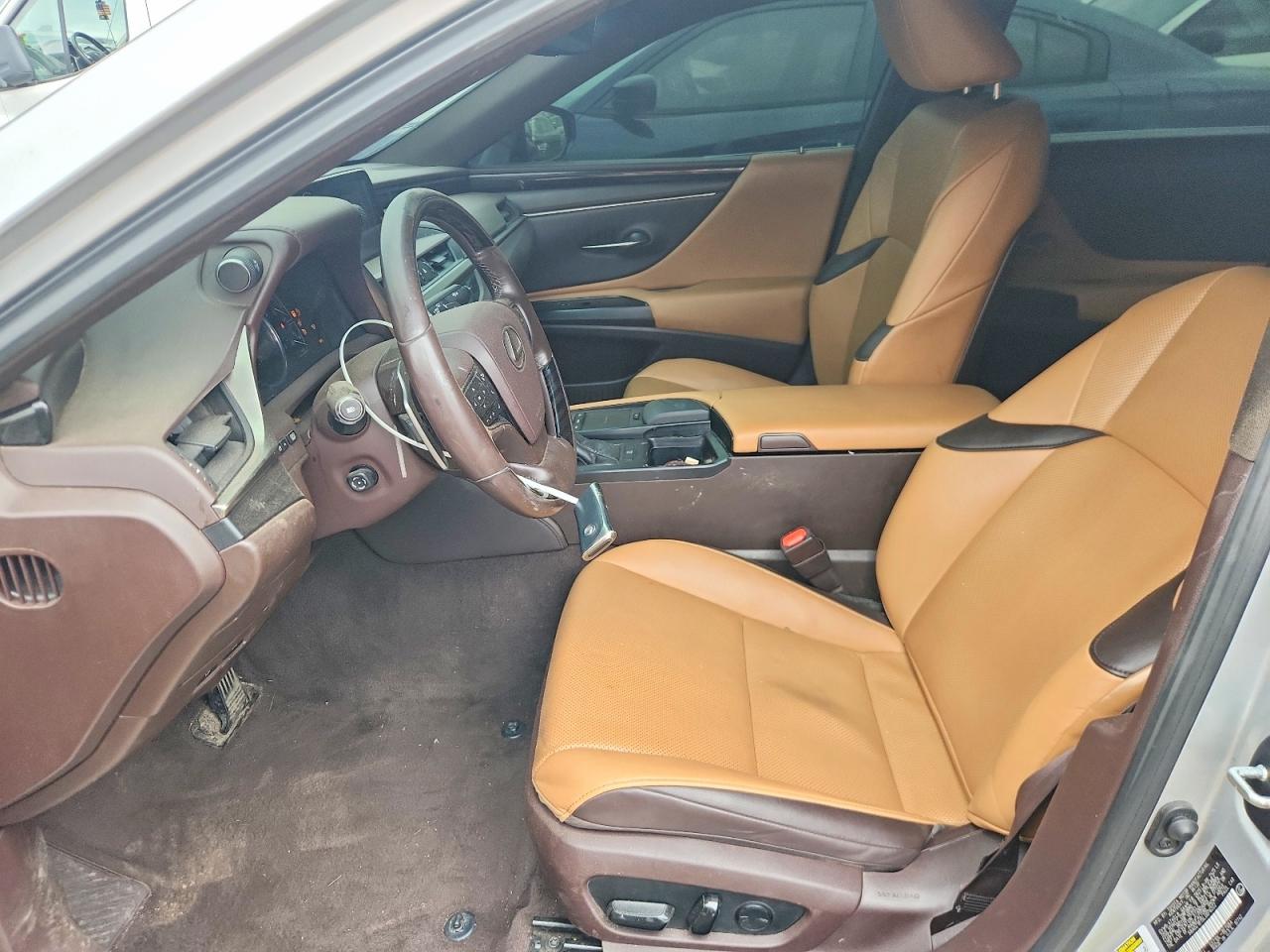 2020 Lexus Es 350 Silver vin: 58ADZ1B15LU076222