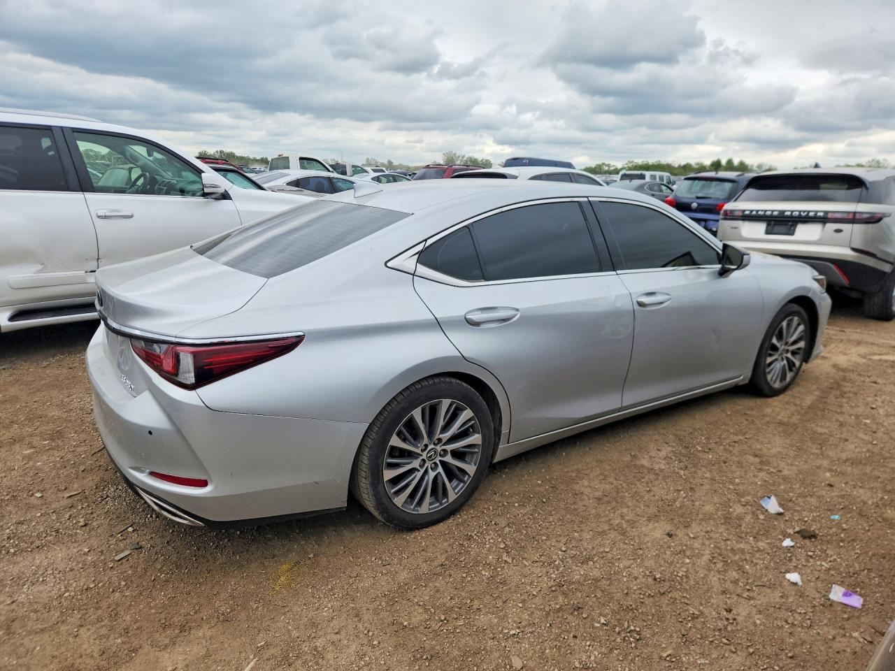 2020 Lexus Es 350 Silver vin: 58ADZ1B15LU076222