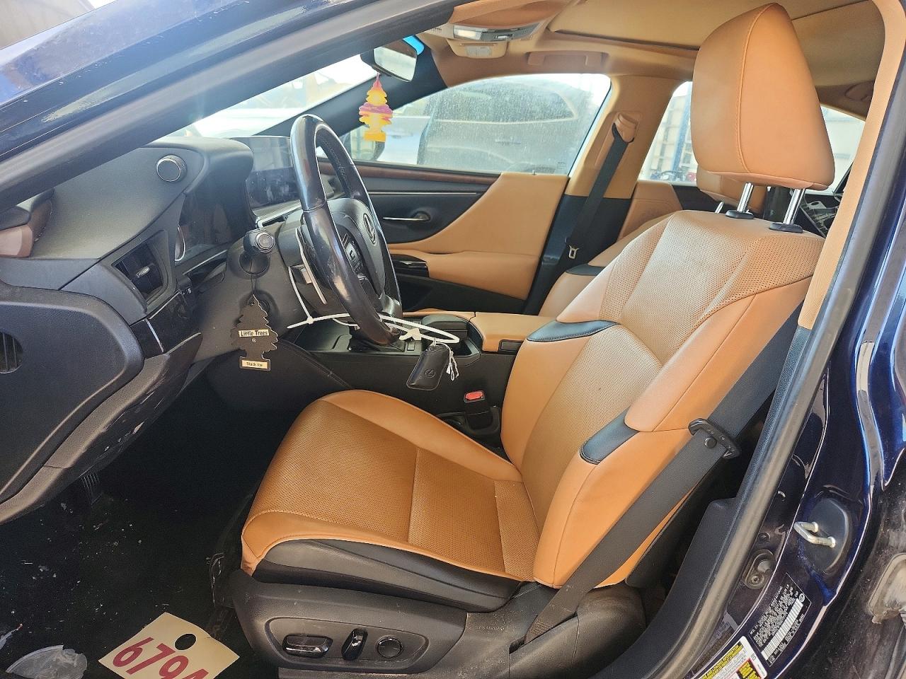 2022 Lexus Es 350 Base Blue vin: 58ADZ1B15NU117774