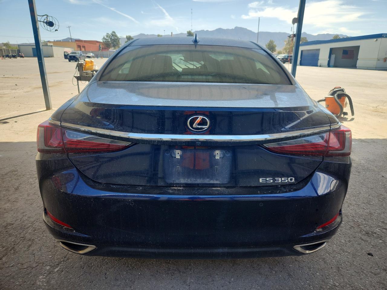2022 Lexus Es 350 Base Blue vin: 58ADZ1B15NU117774