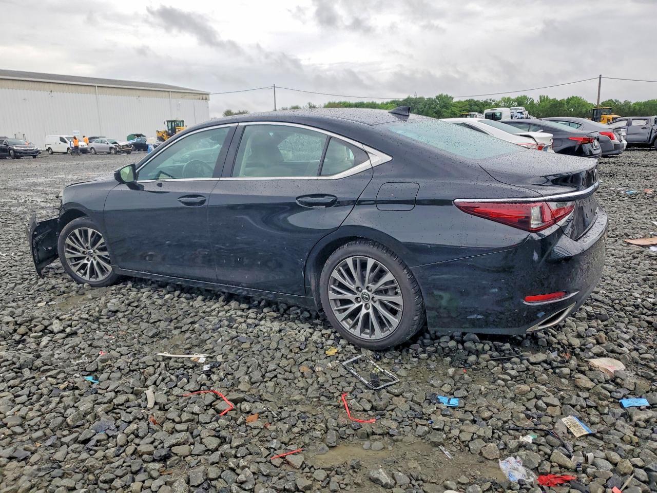 2020 Lexus Es 350 Black vin: 58ADZ1B16LU058392