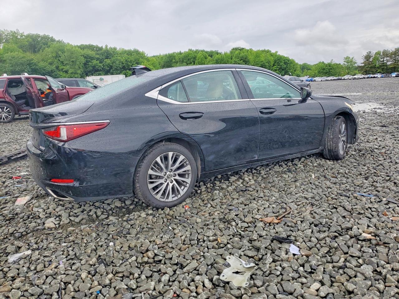2020 Lexus Es 350 Black vin: 58ADZ1B16LU058392