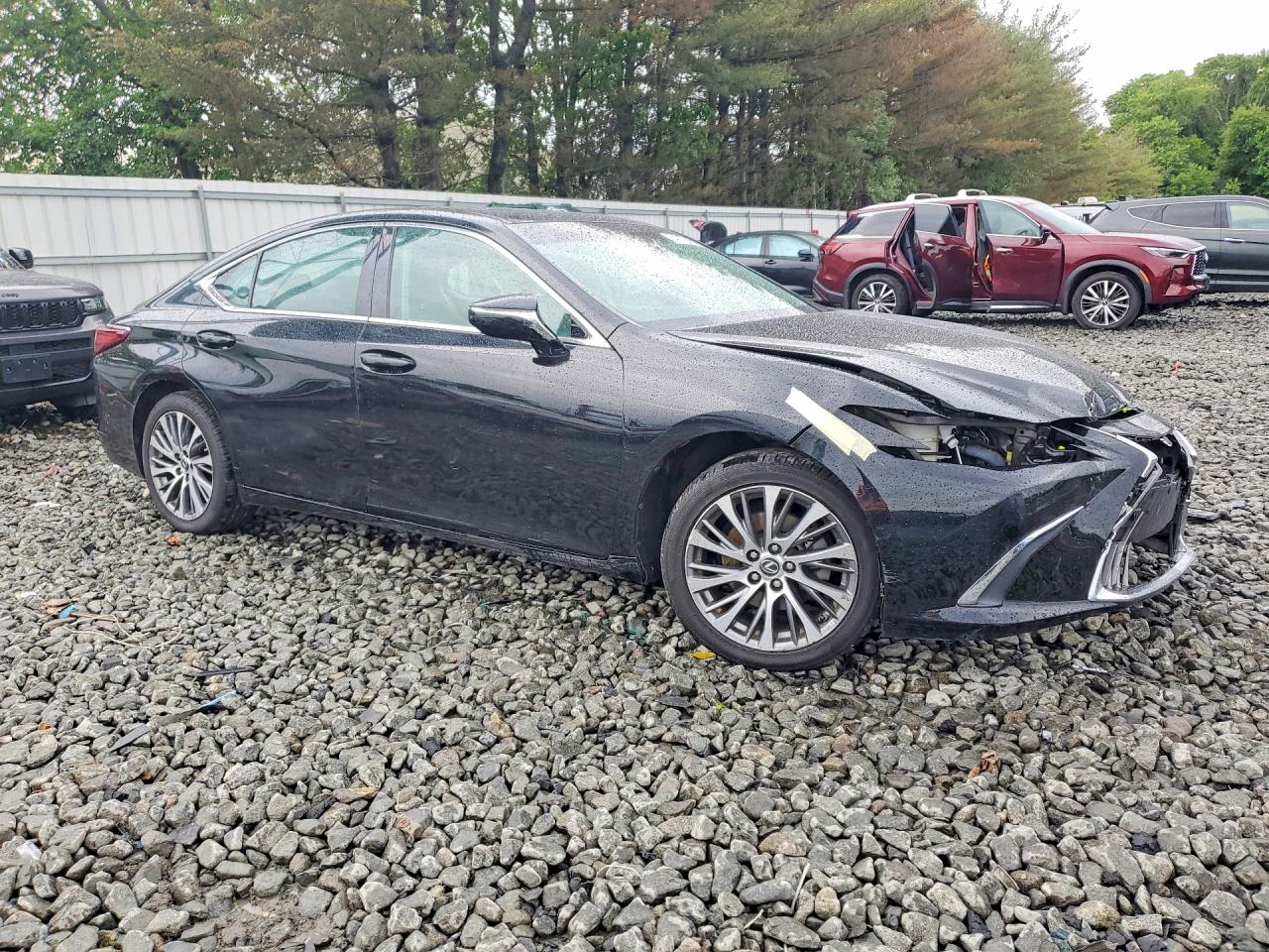 2020 Lexus Es 350 Black vin: 58ADZ1B16LU058392