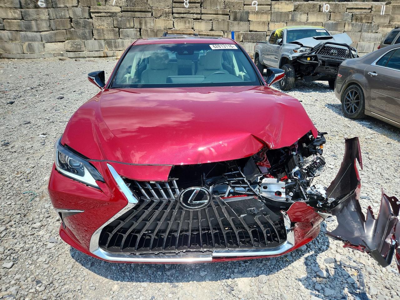 2025 Lexus Es 350 Base Red vin: 58ADZ1B16SU207706