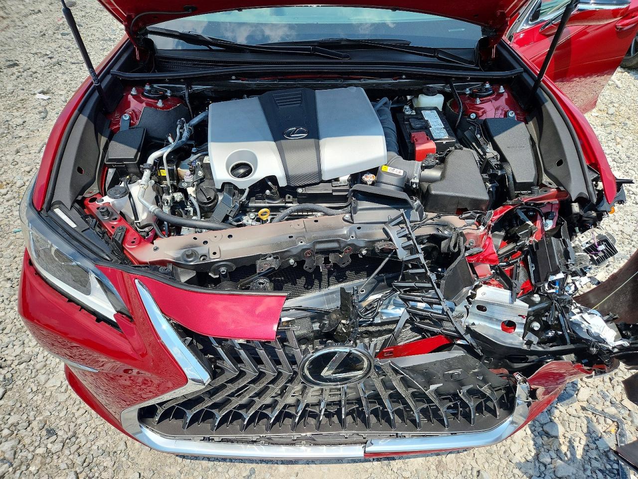 2025 Lexus Es 350 Base Red vin: 58ADZ1B16SU207706