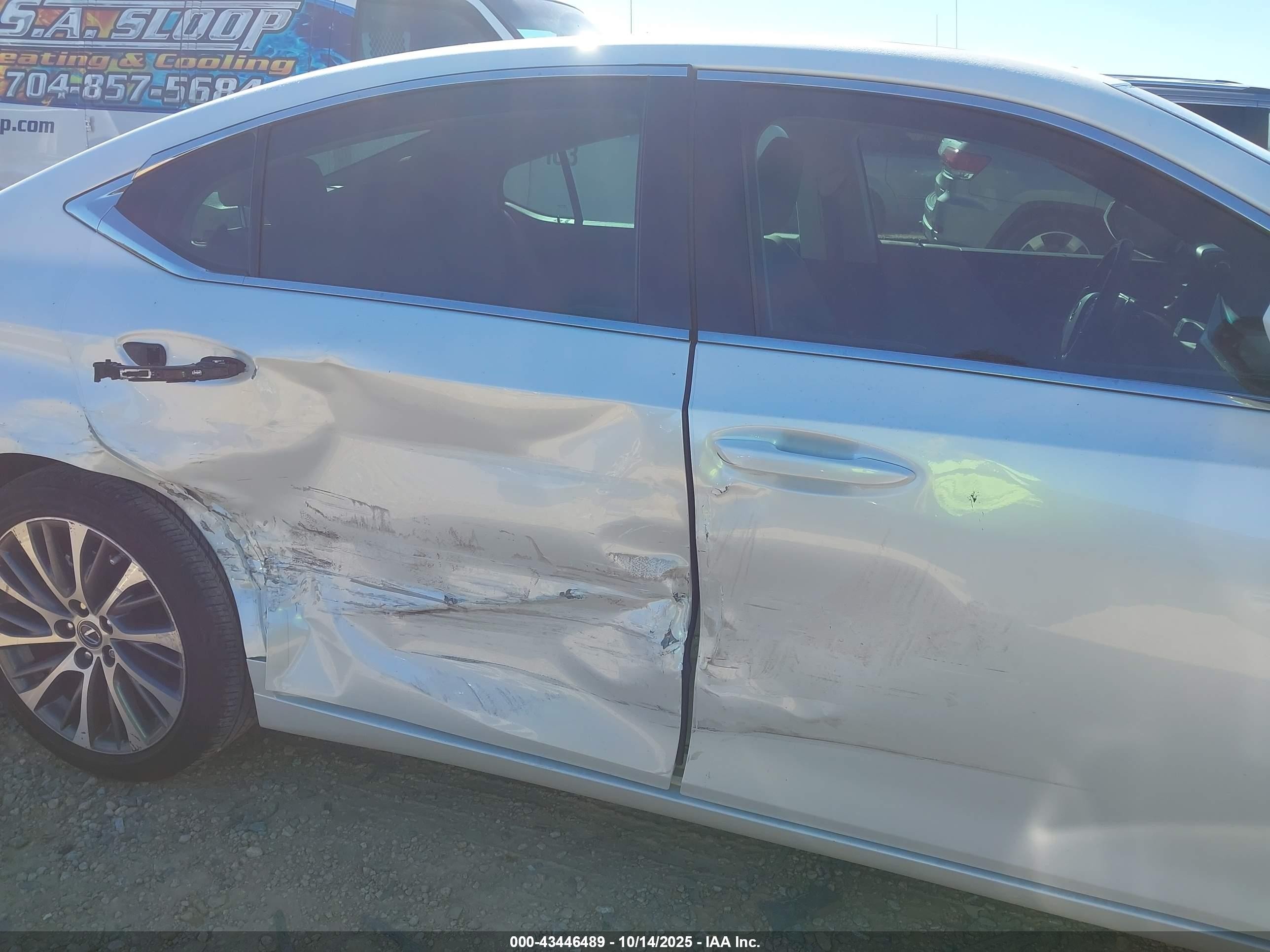 2020 Lexus Es 350   White vin: 58ADZ1B17LU078893