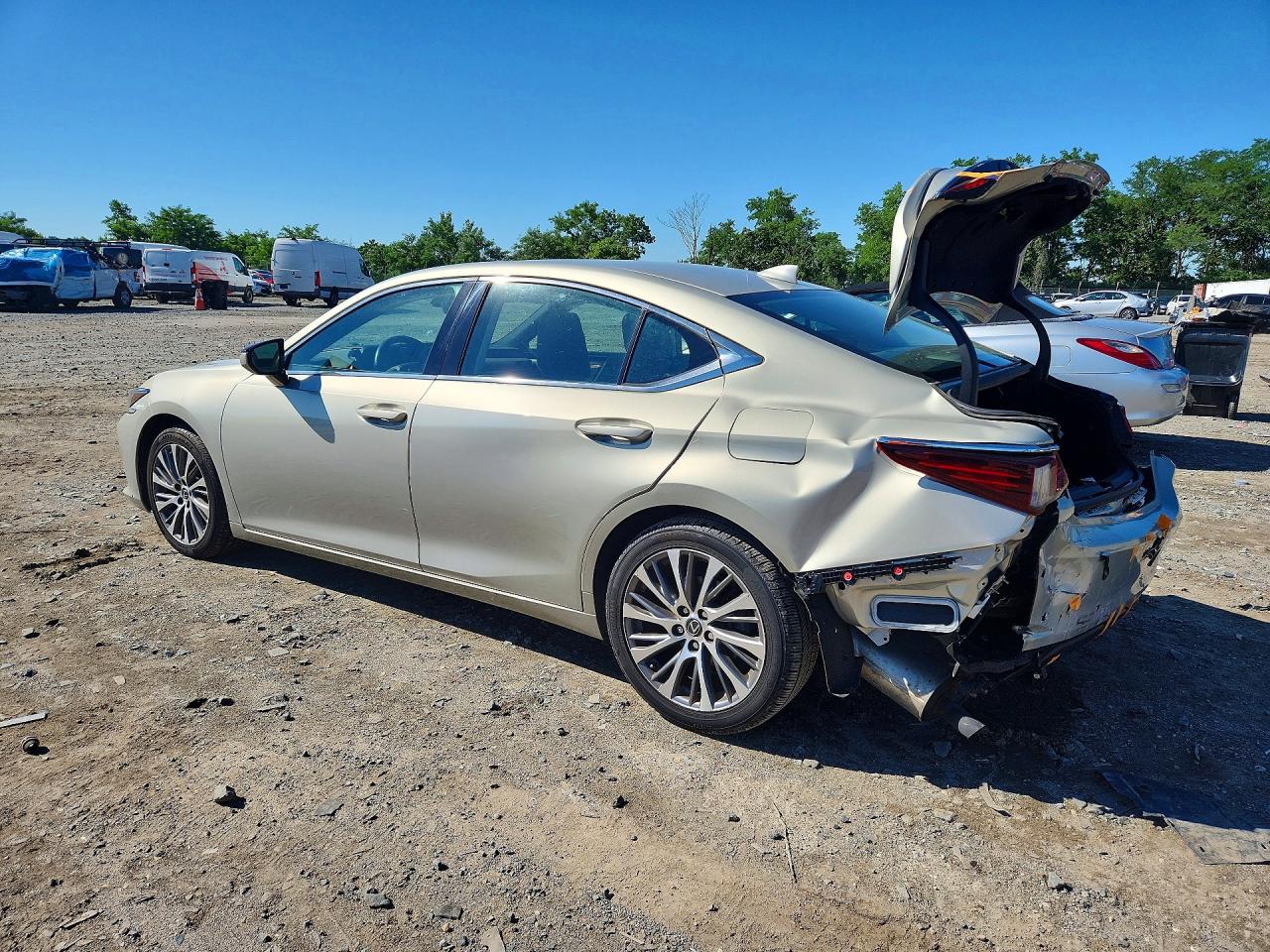 2021 Lexus Es 350 Base Cream vin: 58ADZ1B19MU085751