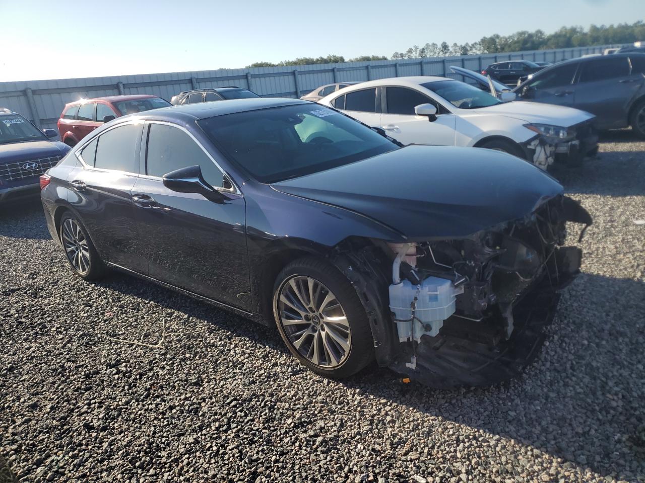 2021 Lexus Es 350 Base Blue vin: 58ADZ1B1XMU101441
