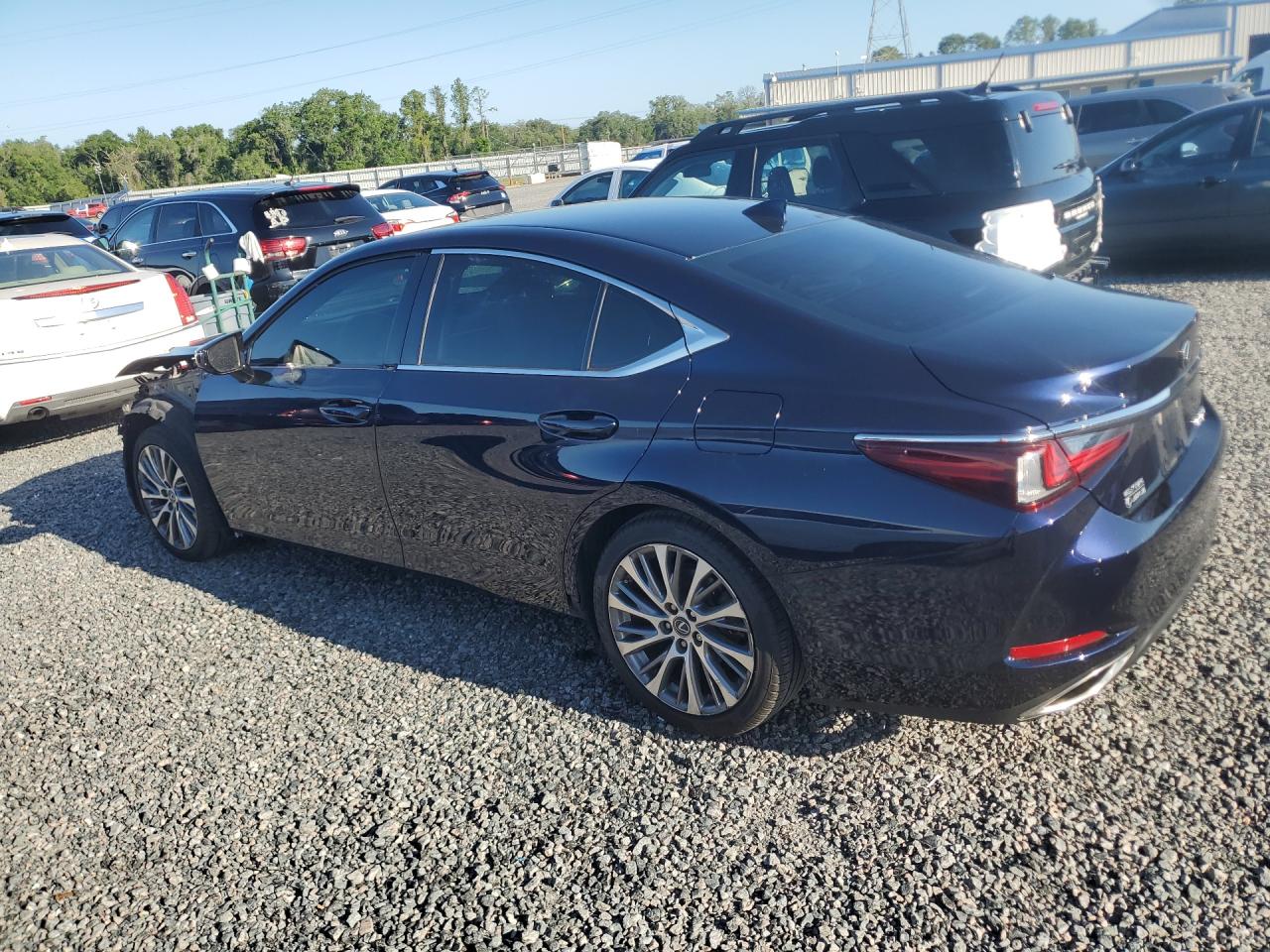 2021 Lexus Es 350 Base Blue vin: 58ADZ1B1XMU101441