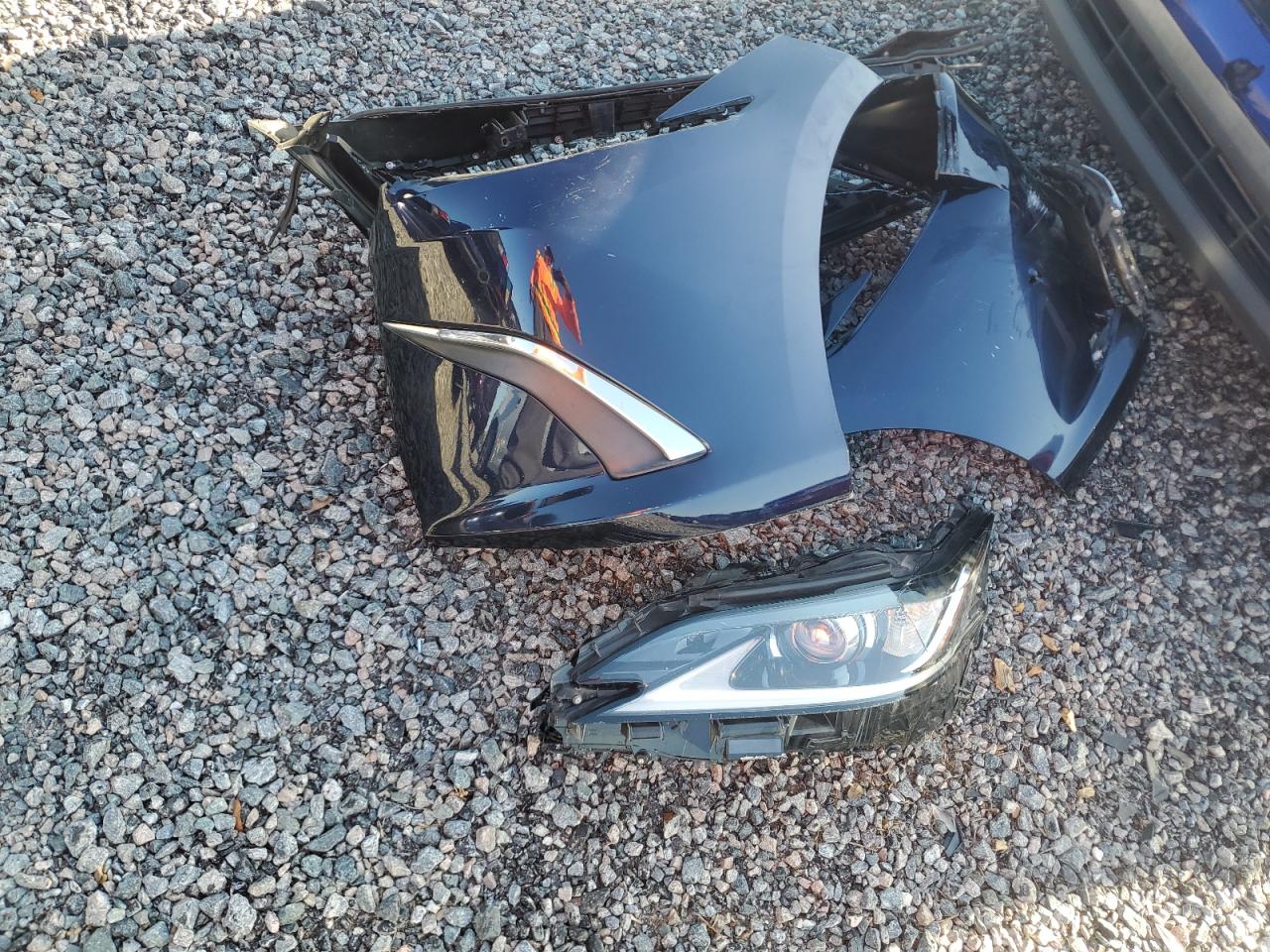 2021 Lexus Es 350 Base Blue vin: 58ADZ1B1XMU101441