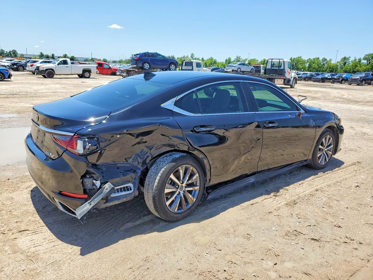 2021 Lexus Es 350 Base Black vin: 58ADZ1B1XMU102590
