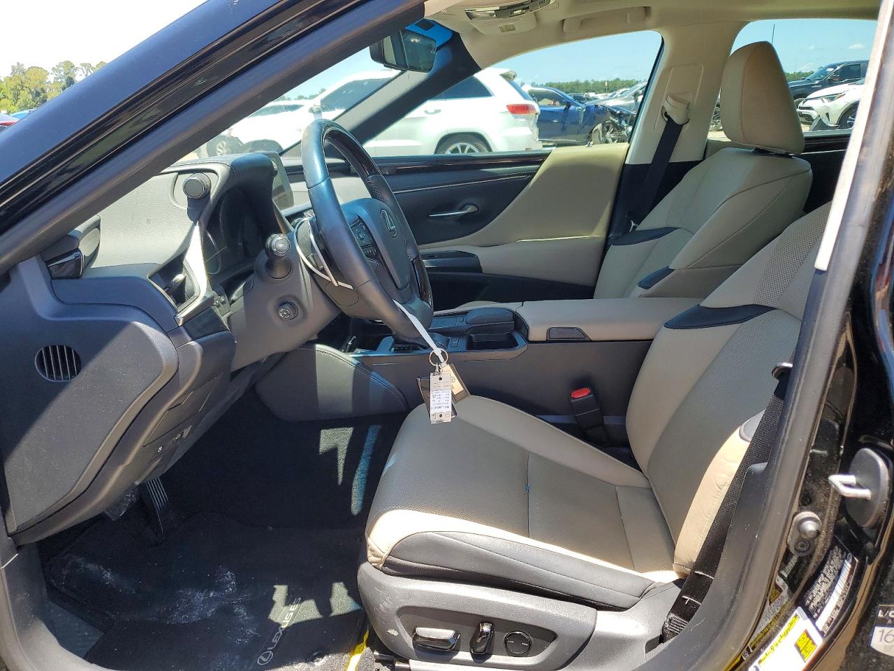 2021 Lexus Es 350 Base Black vin: 58ADZ1B1XMU102590