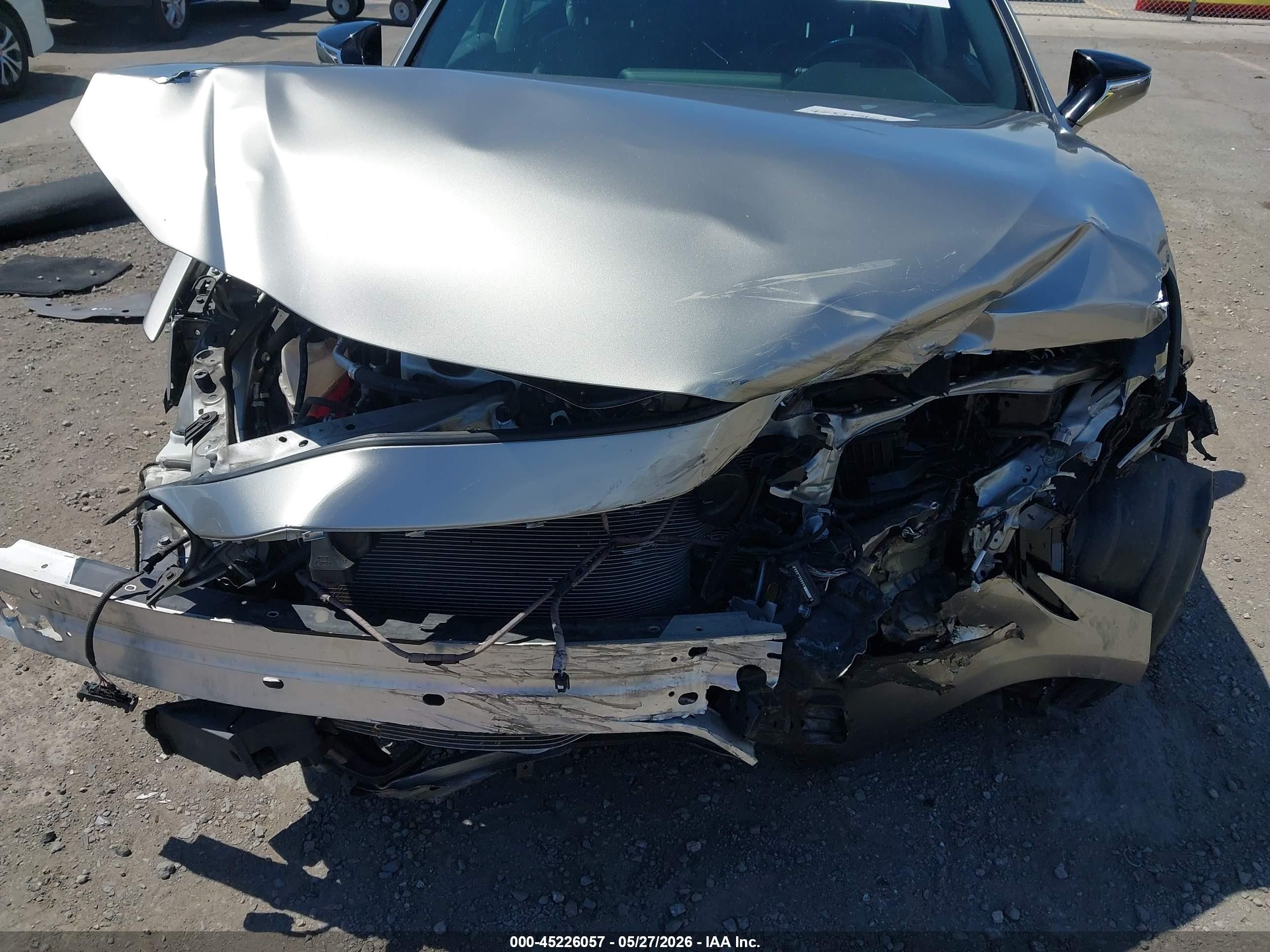 2020 Lexus Es 350 Luxury Silver vin: 58AEZ1B13LU054451