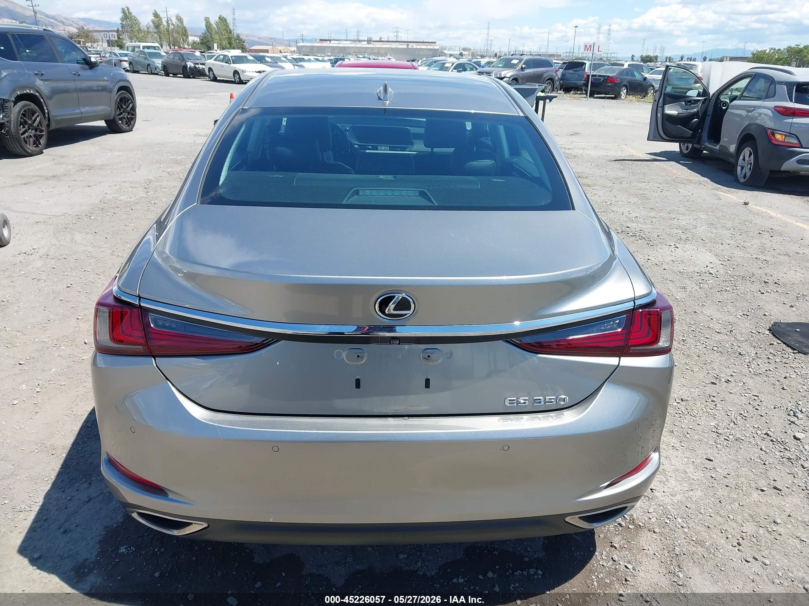 2020 Lexus Es 350 Luxury Silver vin: 58AEZ1B13LU054451