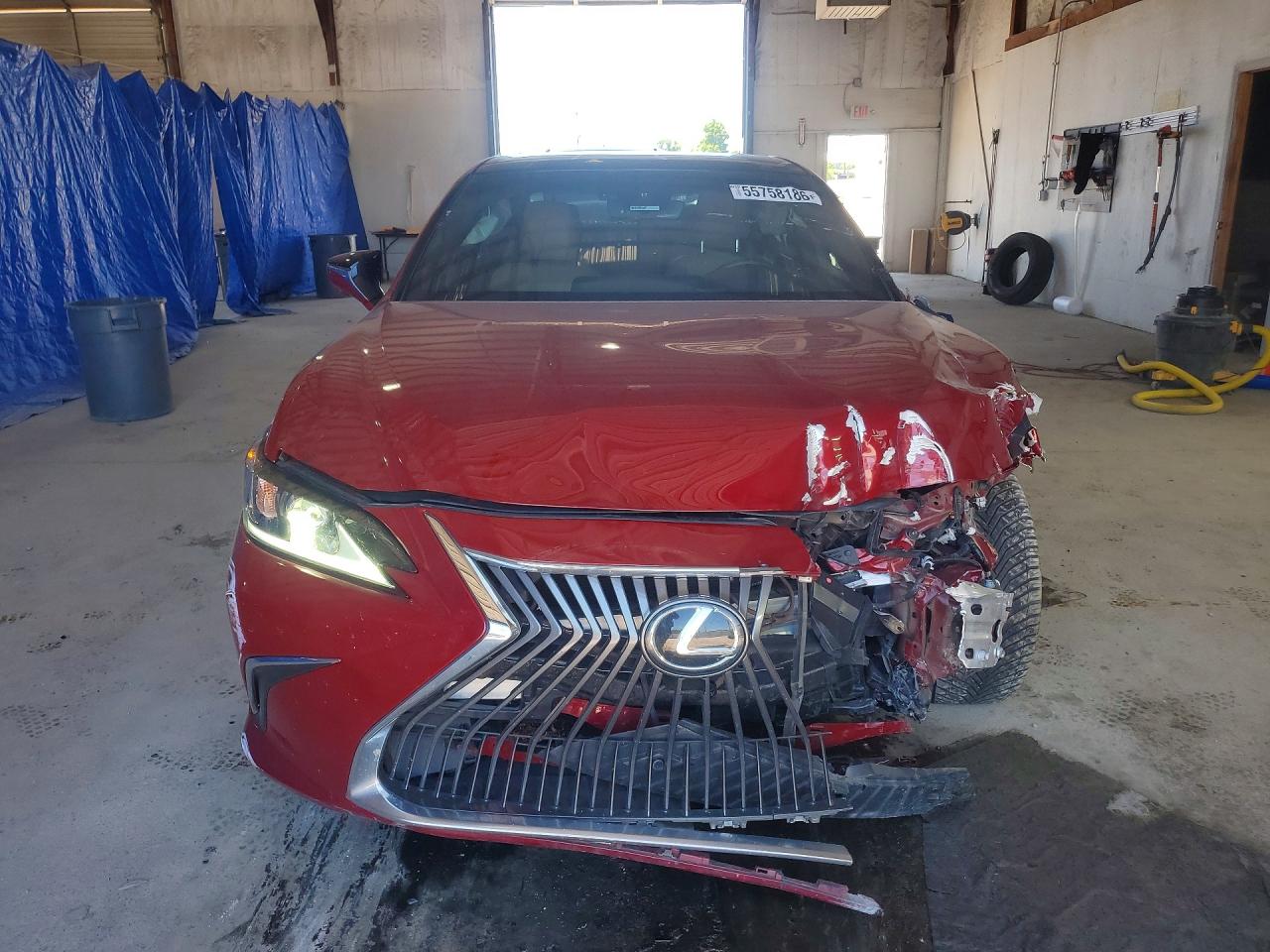 2020 Lexus Es 350 Luxury Maroon vin: 58AEZ1B13LU072433