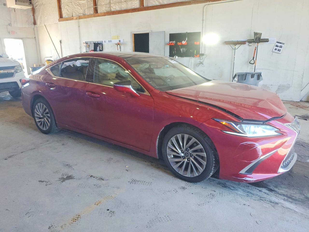 2020 Lexus Es 350 Luxury Maroon vin: 58AEZ1B13LU072433