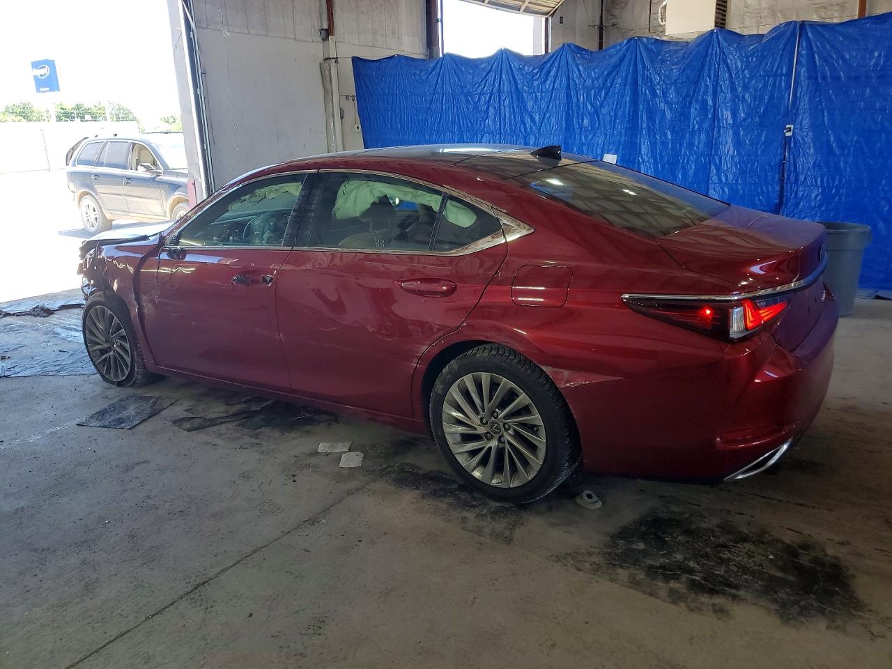 2020 Lexus Es 350 Luxury Maroon vin: 58AEZ1B13LU072433